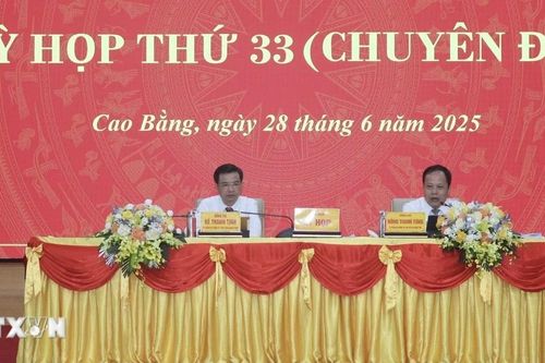 Cao Bằng giao chỉ tiêu biên chế cho 56 xã, phường mới thành lập