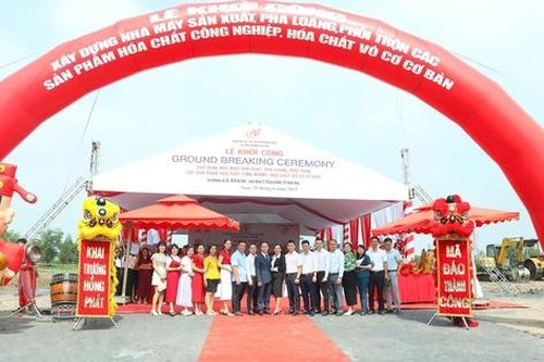 Công ty Cổ phần Sản xuất Kinh doanh Hóa chất và Môi trường An Phú khởi công nhà máy sản xuất tại Đồng Nai