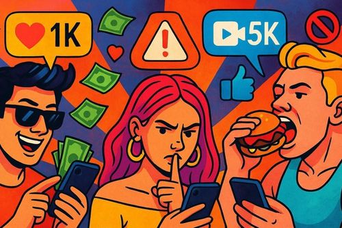 Tiktoker Cún Bông, Hoàng Hường, Ngân 98: Quyền lực của các 'thánh chém' hay ếch chết tại miệng?