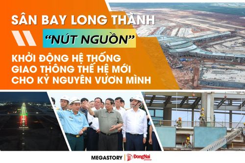 [Megastory] Sân bay Long Thành 'nút nguồn' khởi động hệ thống giao thông thế hệ mới cho kỷ nguyên vươn mình (Bài 1)