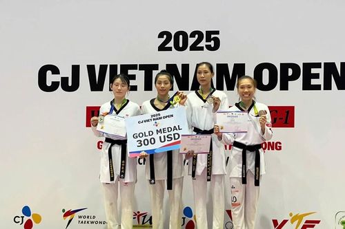 Nguyễn Thị Loan giành huy chương vàng ở Giải Taekwondo quốc tế