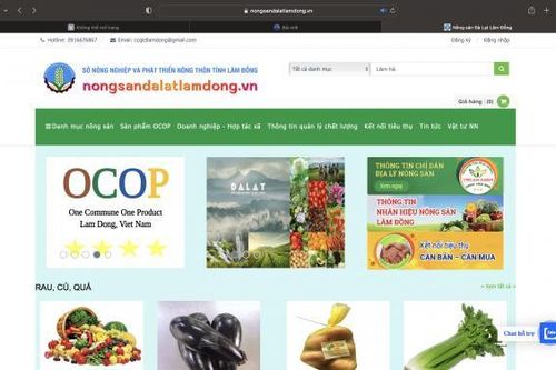 Lâm Hà công nhận 56 sản phẩm OCOP
