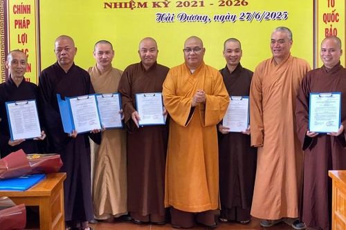 Hải Dương: Dừng hoạt động 12 Ban Trị sự GHPGVN cấp huyện và trao quyết định đến đại diện phường - xã