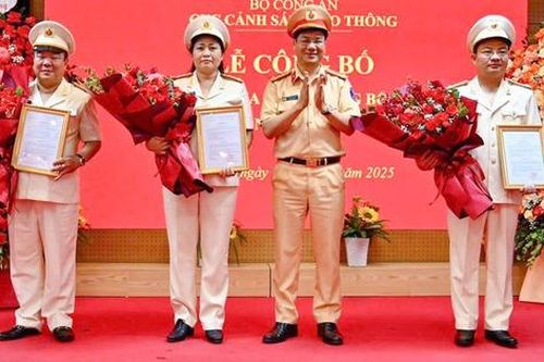 Cục CSGT lần đầu tiên có nữ phó cục trưởng