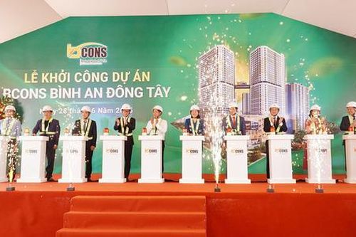 Chính thức khởi công Dự án Bcons Bình An - Đông Tây