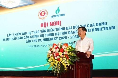 Hội CCB Petrovietnam tham gia nhiều ý kiến vào dự thảo văn kiện trình Đại hội XIV của Đảng