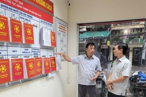 Phường Ba Đình (mới): Tích cực chuẩn bị vận hành chính thức từ 1-7