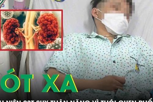 Nam bảo vệ 23 tuổi phải chạy thận suốt đời vì thói quen phổ biến