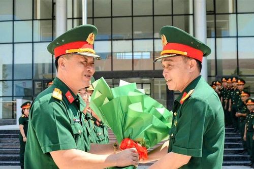 Cán bộ, chiến sĩ Bộ CHQS tỉnh Quảng Nam nhận nhiệm vụ mới tại TP Đà Nẵng