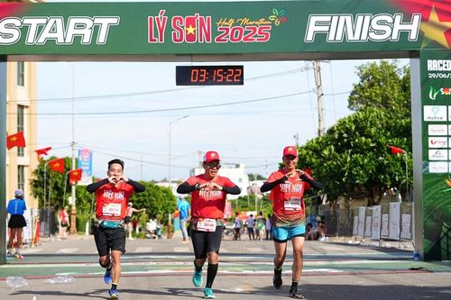 Giải Việt dã 'Lý Sơn – Theo dấu chân tiền tiêu'