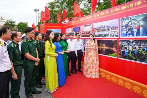 Triển lãm 'Hải Phòng - Hội tụ bản sắc, khẳng định vị thế, kiến tạo tương lai'