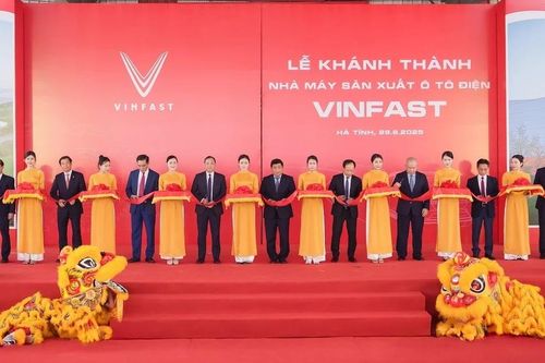 Vinfast khánh thành Nhà máy sản xuất ô-tô điện tại Hà Tĩnh