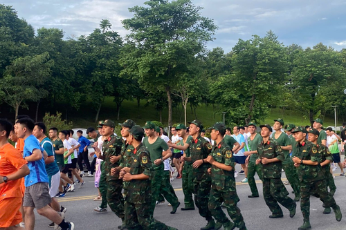 Tích cực hưởng ứng giải chạy phong trào nâng cao ý thức phòng, chống ma túy