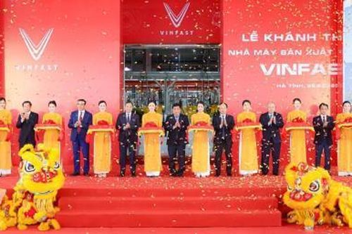 Vingroup khánh thành nhà máy sản xuất ô-tô điện VinFast tại Hà Tĩnh