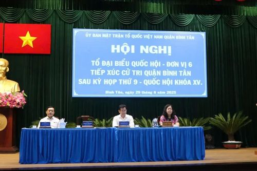 Cử tri Bình Tân đề xuất tháo gỡ bất cập quản lý chung cư, nâng cao hiệu quả chính quyền đô thị