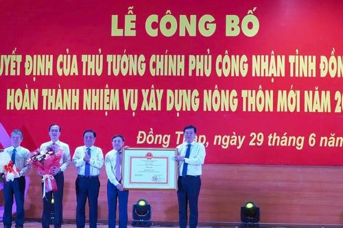 Đồng Tháp có 100% xã đạt chuẩn Nông thôn mới