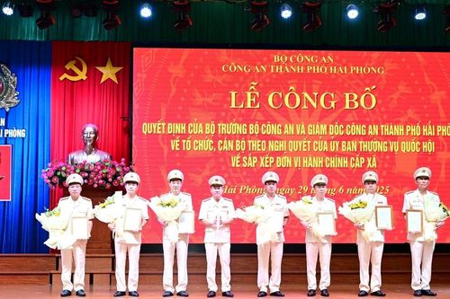 Ban Giám đốc Công an TP Hải Phòng mới gồm những ai?