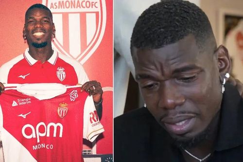 Pogba bật khóc khi ký hợp đồng với Monaco