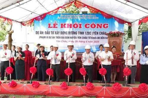 Sơn La khởi công tuyến đường 700 tỷ đồng nối Yên Châu với Bắc Yên