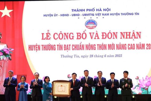 Thường Tín: Bước tiến vững chắc từ vùng thuần nông đến huyện nông thôn mới nâng cao