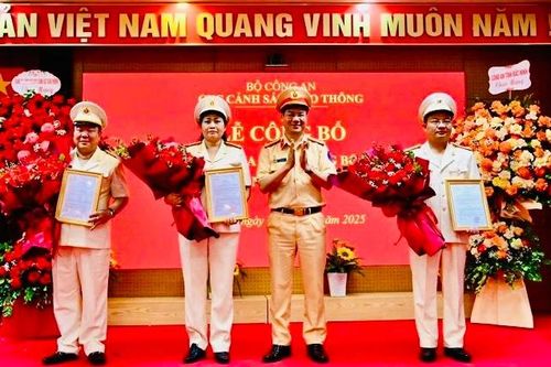 Cục CSGT có thêm 3 phó cục trưởng
