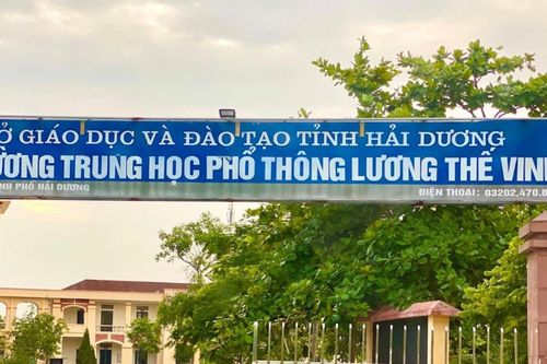 3 trường THPT ở Hải Dương đổi tên sau sáp nhập với Hải Phòng