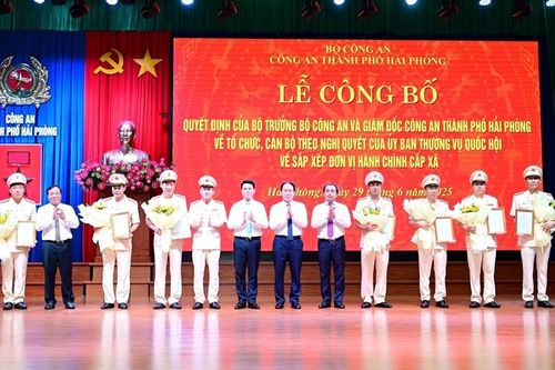 Công an TP Hải Phòng sau sáp nhập: Bước chuyển lịch sử với bộ máy tinh gọn, đồng bộ