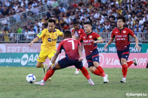 Chênh lệch đẳng cấp, Sông Lam Nghệ An nhận thua đậm trước Công an Hà Nội trong trận chung kết Cúp Quốc gia