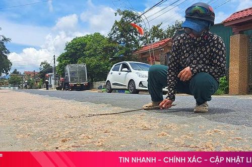 Đường đi thành nơi phơi ruốc, chuyện tưởng đùa nhưng có thật!