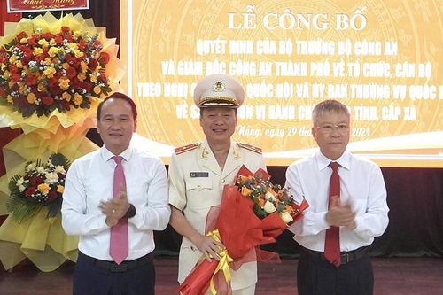 Công an Đà Nẵng có 8 phó giám đốc sau khi sáp nhập