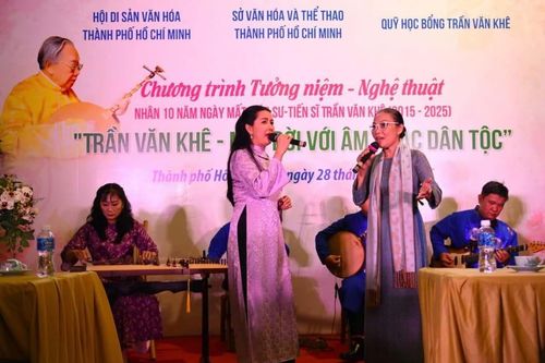 Xúc động chương trình tưởng niệm 10 năm ngày mất của Giáo sư Trần Văn Khê