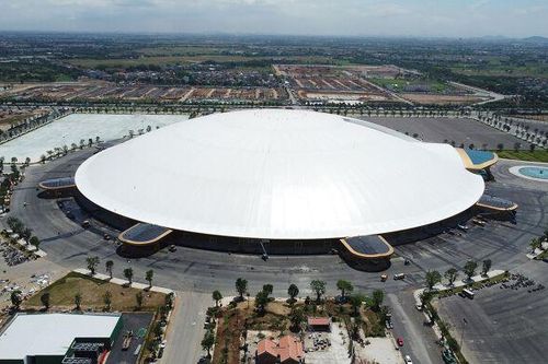 Hình ảnh Trung tâm Triển lãm Việt Nam vừa được tập đoàn VinGroup bàn giao