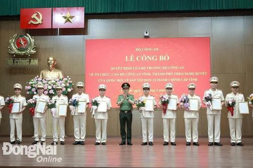 Thiếu tướng Nguyễn Đức Hải được bổ nhiệm làm Giám đốc Công an tỉnh Đồng Nai mới