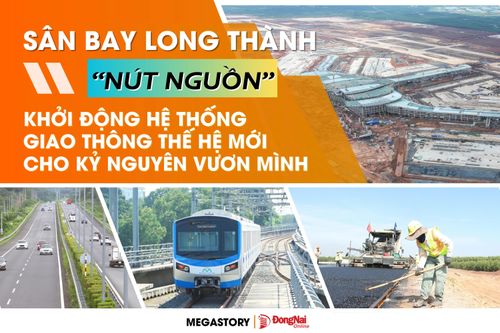 [Megastory] Sân bay Long Thành 'nút nguồn' khởi động hệ thống giao thông thế hệ mới cho kỷ nguyên vươn mình Bài 2: 'Siêu' dự án kích hoạt mạng lưới giao thông tốc độ cao