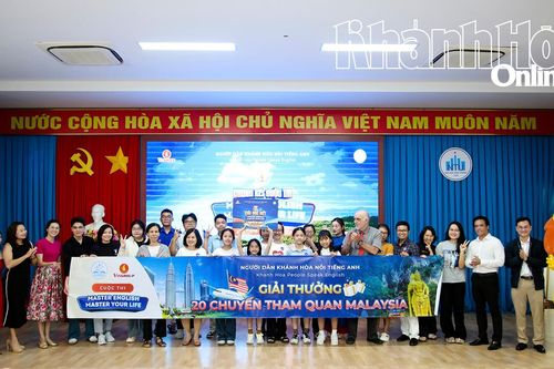 Thí sinh đạt giải cuộc thi 'Master English - Master your life' được tham quan nước ngoài: Tạo cảm hứng, nguồn động lực để thu hút nhiều người dân học tiếng Anh