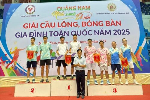 Đoàn Lai Châu giành 2 huy chương vàng, 3 huy chương đồng tại Giải Vô địch Cầu lông Bóng bàn toàn quốc năm 2025