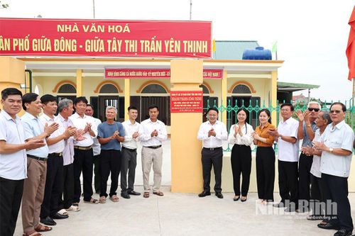 Khánh thành công trình chào mừng Đại hội Đảng bộ các cơ quan Đảng tỉnh lần thứ nhất, nhiệm kỳ 2025-2030