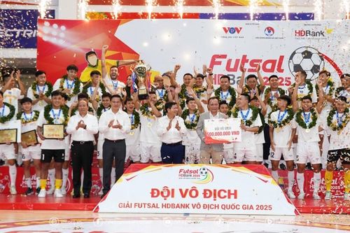 Thái Sơn Nam vô địch futsal HDBank VĐQG 2025