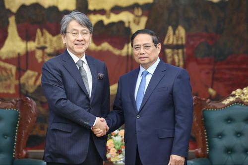 Thủ tướng tiếp Chủ tịch Ngân hàng Hợp tác Quốc tế Nhật Bản