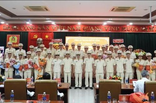 Công bố Ban Giám đốc Công an TP.Đà Nẵng sau sáp nhập