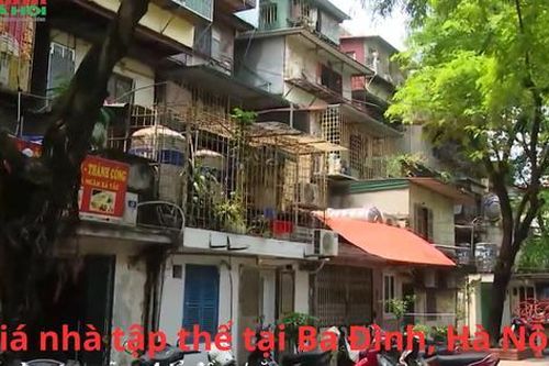 Giá nhà tập thể tại Ba Đình, Hà Nội đã chạm ngưỡng 4 tỷ đồng/căn