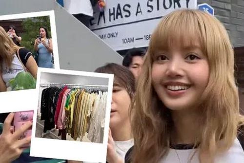 Lisa BLACKPINK thanh lý quần áo, fan 'rì-viu' rẻ ngỡ ngàng còn được gặp idol