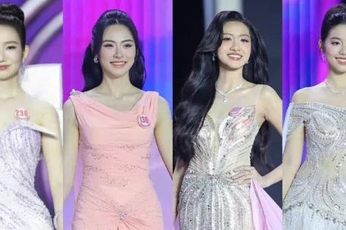 Trang phục dạ hội lộng lẫy của Top 10 thí sinh xuất sắc nhất Hoa hậu Việt Nam 2024