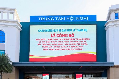 Aqua City được lựa chọn là địa điểm tổ chức Lễ công bố Nghị quyết về sáp nhập tỉnh Đồng Nai và Bình Phước