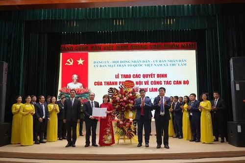 Hà Nội công bố Quyết định công tác cán bộ tại 3 xã: Phúc Thịnh, Vĩnh Thanh và Thư Lâm