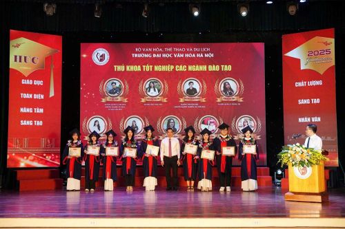 Lễ bế giảng và trao bằng tốt nghiệp năm học 2024-2025
