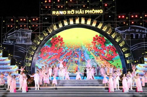 Chương trình nghệ thuật đặc sắc chào mừng thành phố Hải Phòng mới