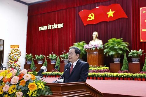 Chủ tịch Quốc hội Trần Thanh Mẫn dự Lễ công bố thành lập TP. Cần Thơ mới