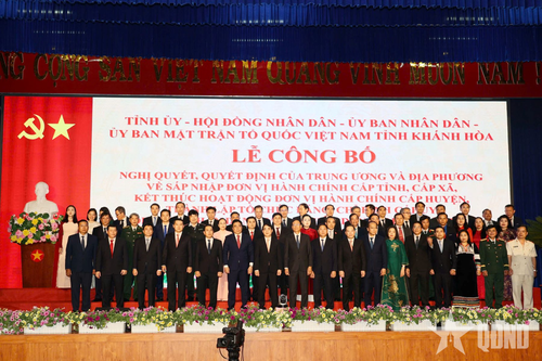 Những lãnh đạo, nhân sự chủ chốt của tỉnh Khánh Hòa mới