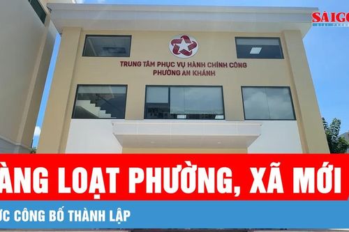 TPHCM: Hàng loạt phường, xã mới được công bố thành lập